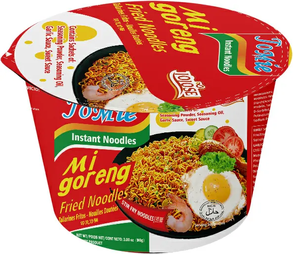 1. Jomie Mi Goreng Stir Fried Noodles Original Flavor Bowl炒面原味 1