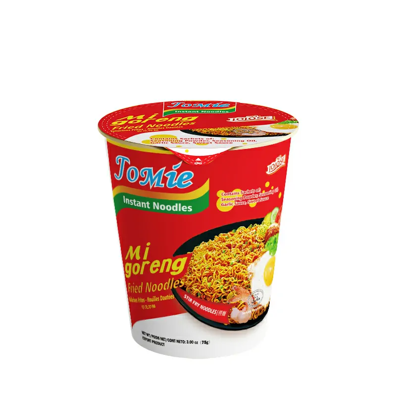 1. Jomie Mi Goreng Stir Fried Noodles Original Flavor Cup炒面原味 1