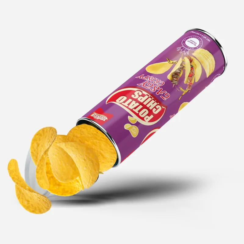 160g Pringles Potato Chips Bbq 3
