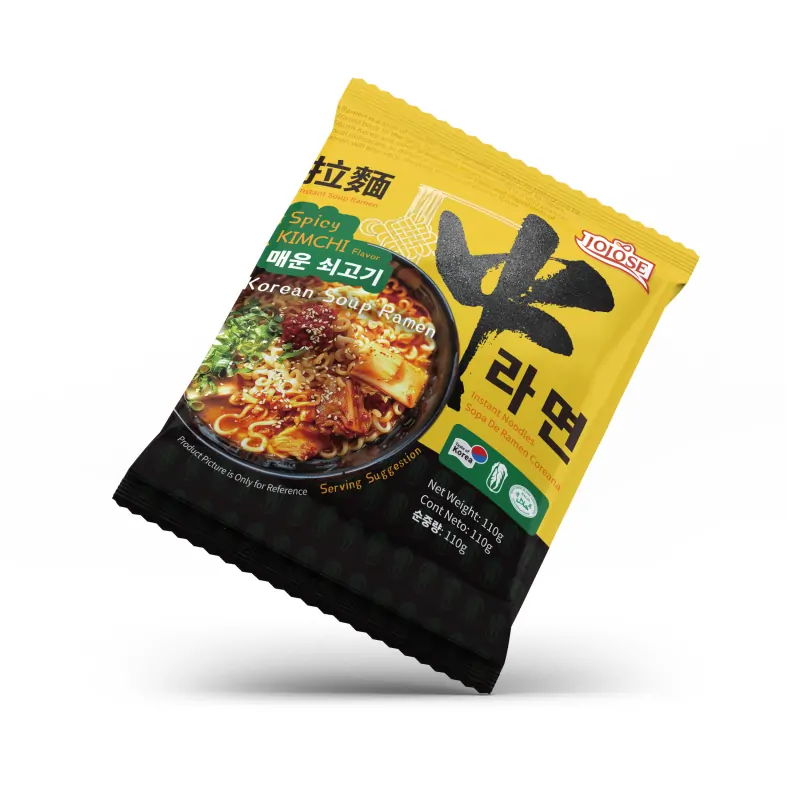 2. Korean Soup Shin Ramen Noodles Bag Mushroom Kimchi Flavor 韩式辛拉面袋装泡菜味 3
