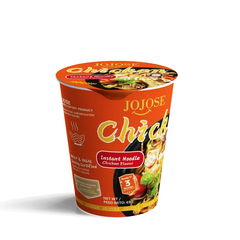 2. Standard Soup Cup Noodles Chicken Flavor标准配方方便面杯装鸡肉味 3