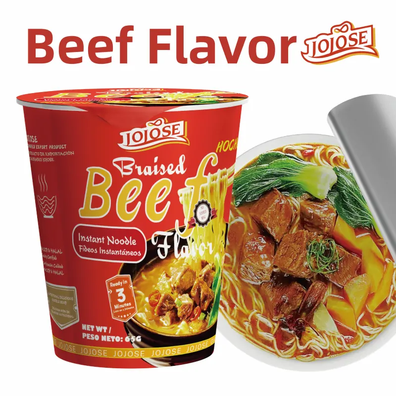 3. Standard Soup Cup Noodles Beef Flavor标准配方方便面杯装牛肉味 7