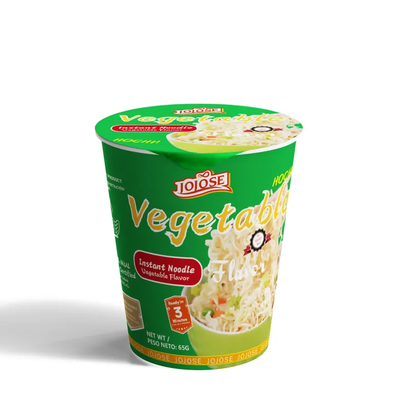 4. Standard Soup Cup Noodles Vegetable Flavor标准配方方便面杯装蔬菜味 3