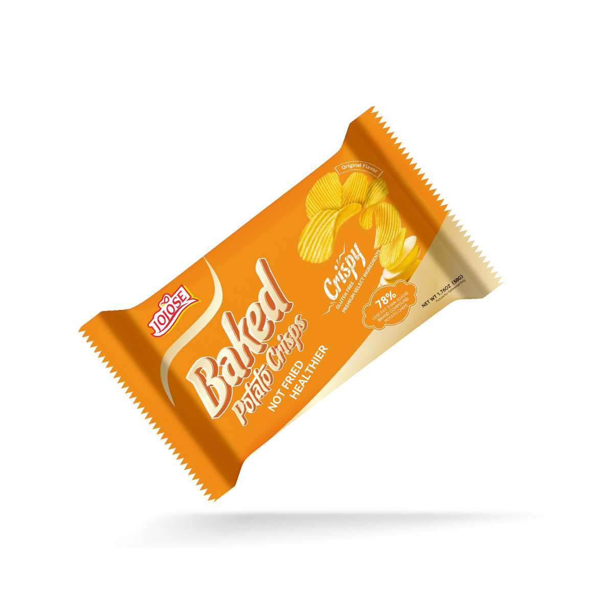 Baked Potato Chips Original Flavor T0g Bag